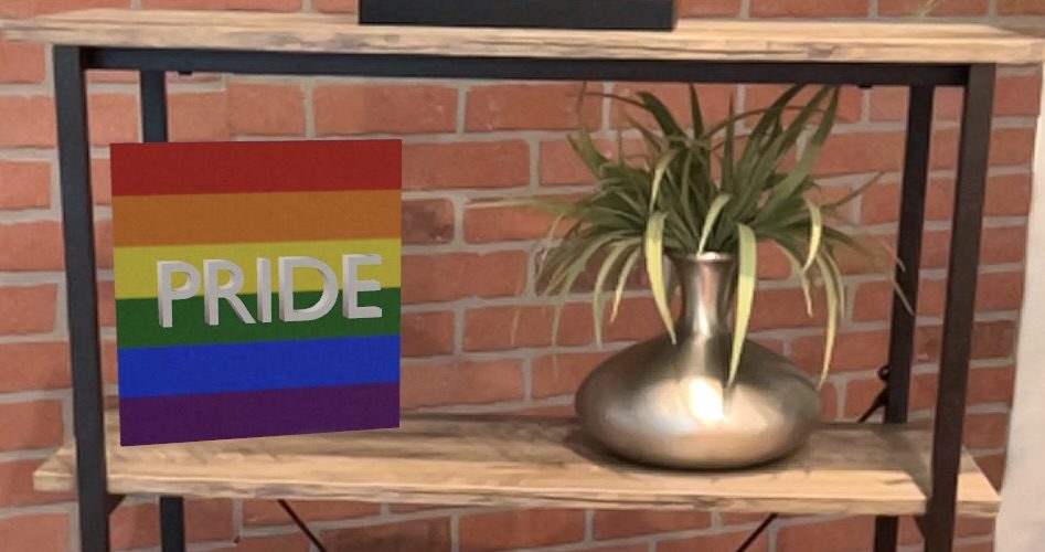 PRIDE on a Shelf AR